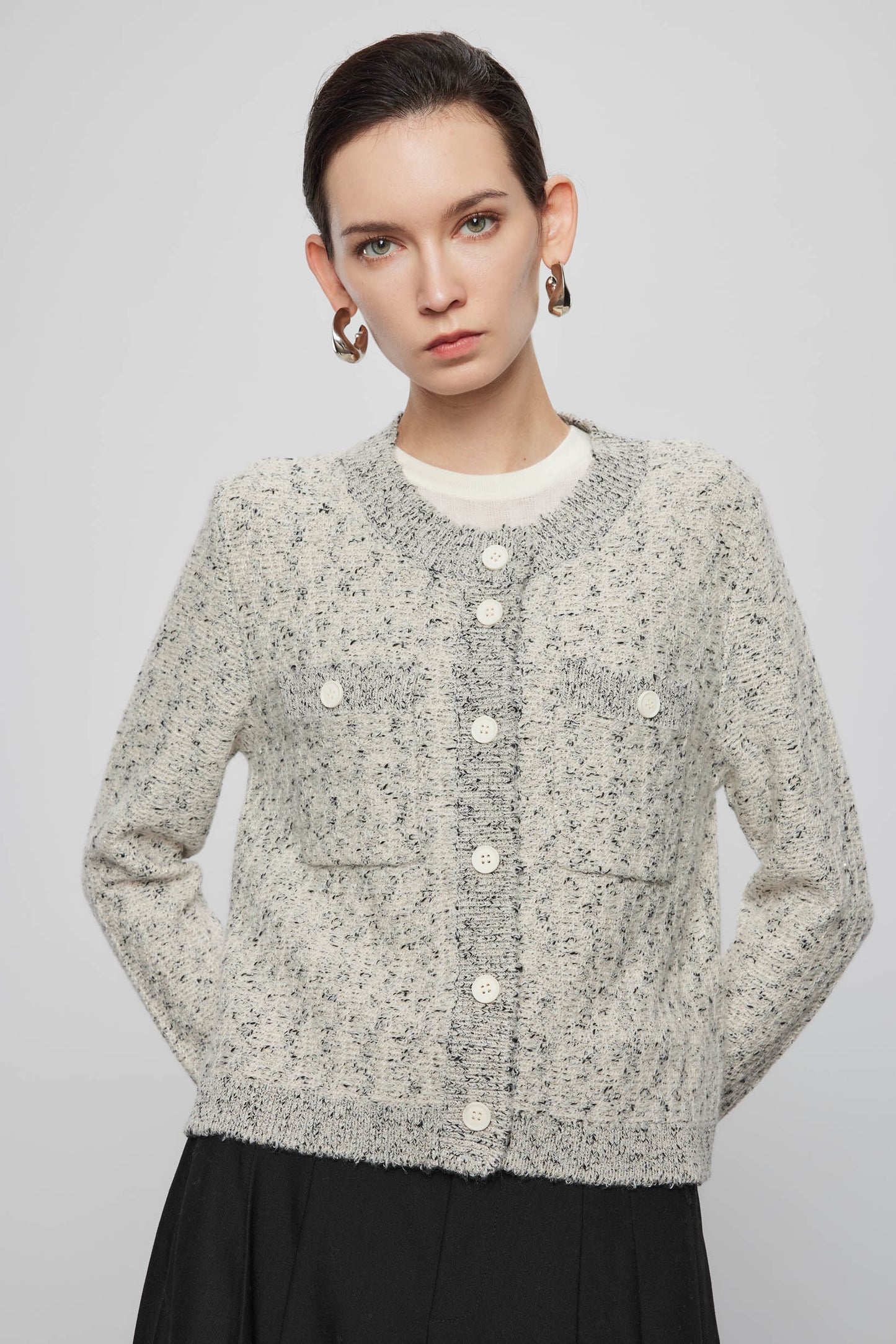 Elegant Cashmere Cardigan