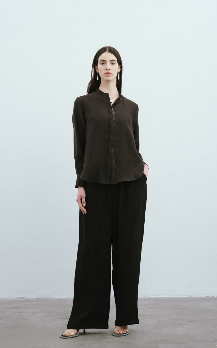 Pleated Pants