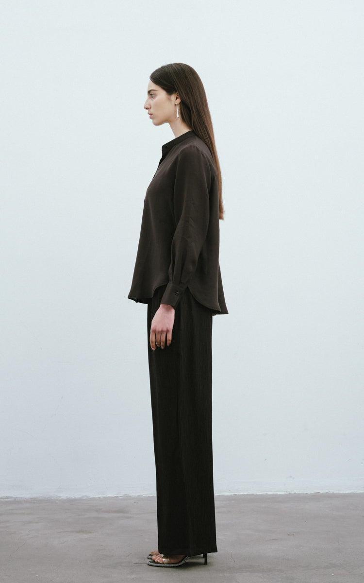 Pleated Pants
