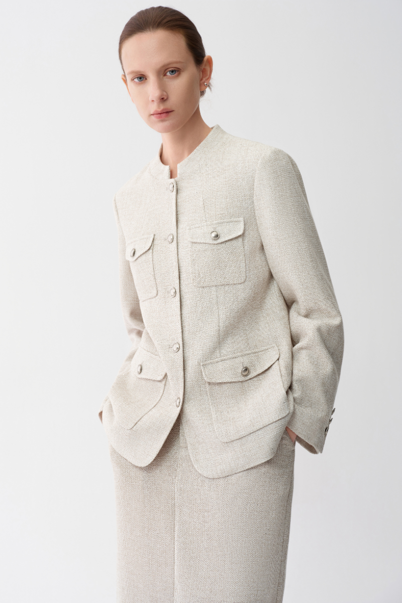 Artisanal Lurex Jacket